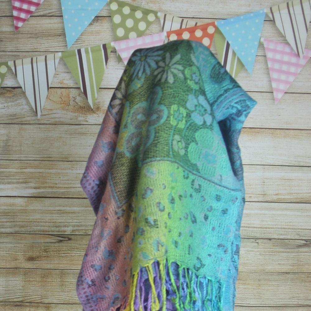 Multi Colored Scarf - image 4
